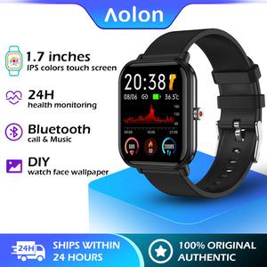 Promo Aolon Watch Rush S 1.7-inch 5ATM Waterproof Smartwatch 24 Sport Modes  - Hitam - Kota Bandung - Aolon Smartwear | Tokopedia