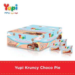 Gambar Yupi Krunchy Choco Pie Box 24Pc dari Yupi Store Jakarta Selatan Tokopedia