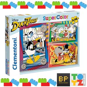 Jual Clementoni 25226 Disney Duck Tales Supercolor Puzzle 3X48 Pcs ...
