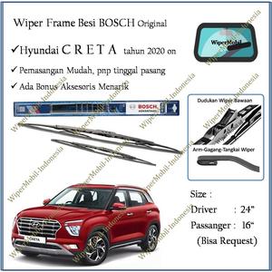 Jual Wiper Frame Besi Bosch Hyundai Creta 2020 2021 2022 2023 - Kab ...