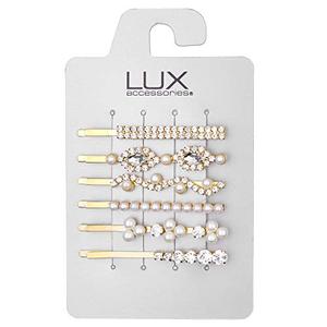 Gold White Pearl Crystal Assorted 