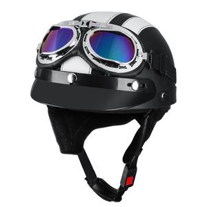 Jual Motorcycle Scooter Half Helmet Hat 