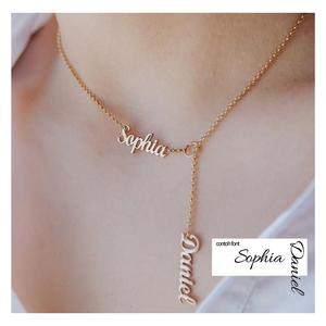 Jual Kalung nama titanium anti karat 