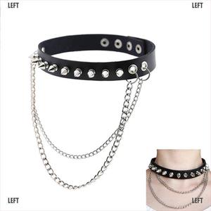 Jual New LEFT Men Women Spikes Rivet 