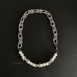 Choker Necklace Hip Hop Trendy Fashion 