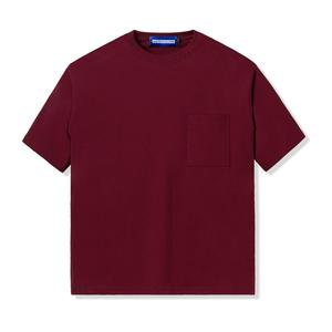 Gambar Kaos Tenue de Attire - Everyday Basic Pocket Tees Burgundy dari TenuedeAttire Jakarta Utara Tokopedia