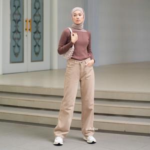 Gambar JINISO - Highwaist Loose Jeans 857 - 867 HANGOVER - 27 dari JINISO.ID Jakarta Utara Tokopedia