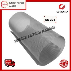 Gambar Wire Mesh Saringan SS 304 #325, 350 x Tebal 0.035mm - Mesh 350, Lebar 1m dari Sumber Filtech Mandiri Jakarta Utara Tokopedia
