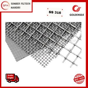 Gambar Wire Mesh Saringan SS316 #350 Stainless Steel Wiremesh 316 (Ayakan) dari Sumber Filtech Mandiri Jakarta Utara Tokopedia