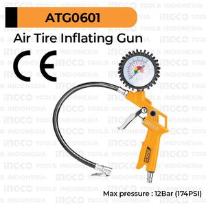 Jual Air Tire Inflating Gun INGCO ATG0601 Isi/Ukur/Buang Tekanan Angin ...