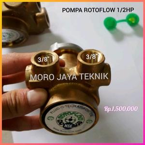 Jual Pompa Rotoflow 0.5HP Kepala Pompa Rotoflow 1000 GPD Reverse ...