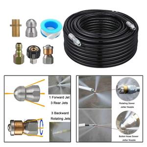 Pressure Washer Hose Jetting Set Nozzle 