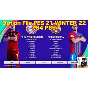 Jual Option File PES 21 Winter 22 PS3 PS4 PS5 - Kota Surabaya -  meldafira144store | Tokopedia