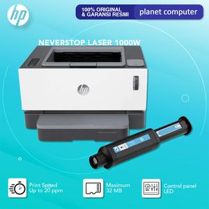 Jual PRINTER HP NEVERSTOP LASER 1000W - Kota Tasikmalaya - Planet Computer  Store | Tokopedia