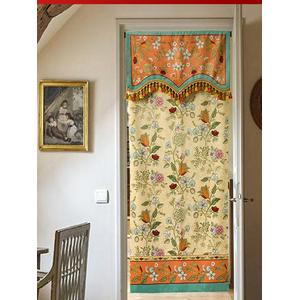curtain for window in door