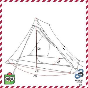 Jual 3F UL GEAR LanShan 2 pro Tent 2 