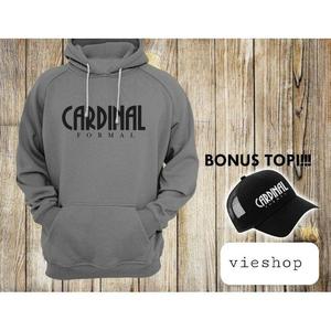 Jual JAKET SWEATER HOODIE CARDINAL PRIA 