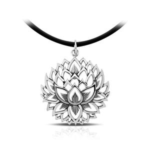 Jual Liontin Perak Lotus -Lotus Flower 