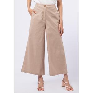 Gambar Colorbox Wide Leg Cotton Pants I-Lpwkey122E026 Khaki dari Colorbox Indonesia Kota Bekasi Tokopedia