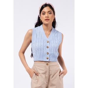 Gambar Colorbox Button Up Knit Vest I-Vedfcr122E008 Blue dari Colorbox Indonesia Kota Bekasi Tokopedia