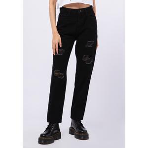 Gambar Colorbox Mid Rise Slouchy Denim Pants I-Lpdkey122E032 Black dari Colorbox Indonesia Kota Bekasi Tokopedia