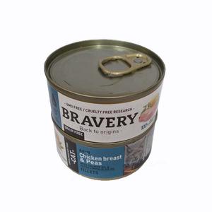 Gambar bravery 70 gr cat chicken breast and peas fillets dari F.J. Pet Shop Jakarta Timur Tokopedia