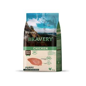 Gambar bravery 4 kg puppy large medium breeds chicken dari F.J. Pet Shop Jakarta Timur Tokopedia