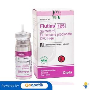Gambar FLUTIAS 125 INHALER dari Apotek Sehat Abadi Kota Semarang Tokopedia