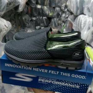 skechers charcoal grey