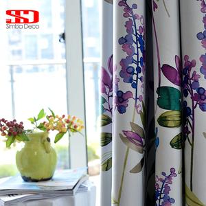 curtains floral