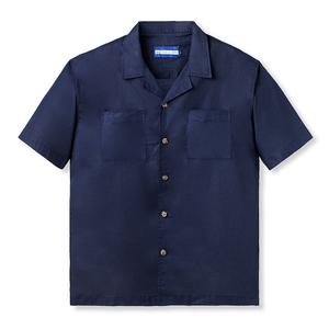 Gambar Kemeja Tenue de Attire - Royal Navy Camp Collar - L dari TenuedeAttire Jakarta Utara Tokopedia