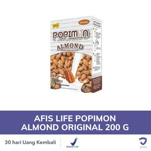 Gambar AFIS LIFE POPIMON ALMOND ORIGINAL 200 GRAM - JOVEE dari Jovee Jakarta Selatan Tokopedia