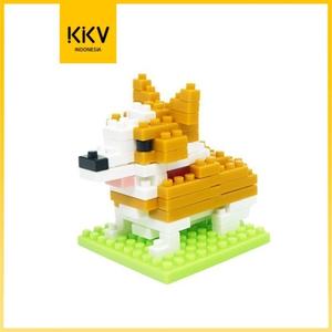 Promo Kkv Jike Petit Block Mainan Balok Lego Mini Diy Dog Anjing Kab Bekasi Kkv Toys Official Tokopedia