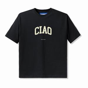 Gambar Kaos Tenue de Attire - Ciao Varsity Tees Black dari TenuedeAttire Jakarta Utara Tokopedia