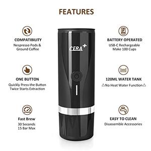 Jual CERA+ Portable Espresso Machine 