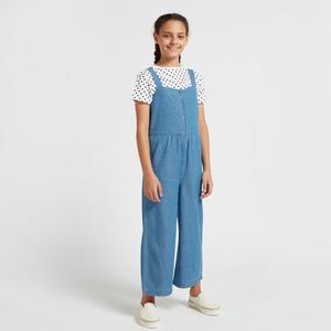 T-shirt and Sleeveless Jumpsuit Set 