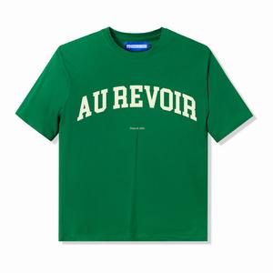 Gambar Kaos Tenue de Attire - Au Revoir Varsity Tees Green dari TenuedeAttire Jakarta Utara Tokopedia