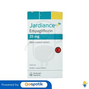 Gambar JARDIANCE 25 MG BOX 30 TABLET dari Apotek Golden Star JKT Jakarta Barat Tokopedia