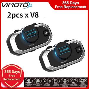 Buah Helm Motor Vimoto V8 Headset 