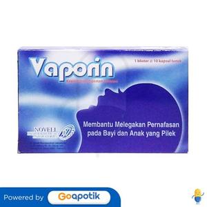 Gambar VAPORIN BOX 10 KAPSUL dari Apotek BJ Jakarta Barat Tokopedia