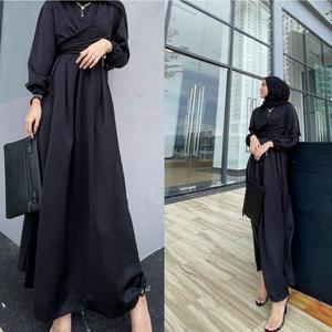 Jual Almira Silk Dress Gamis Satin 