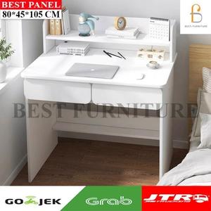 Gambar Best TROY80 Meja Belajar Meja Tulis Meja Kios Meja Kerja Multifungsi - Putih dari BestLivings Jakarta Barat Tokopedia