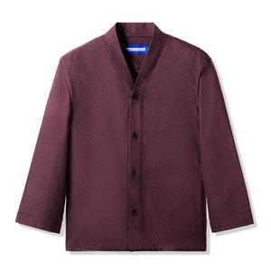 Gambar Kimono Tenue de Attire - Everyday Kimono Maroon Long Sleeve dari TenuedeAttire Jakarta Utara Tokopedia