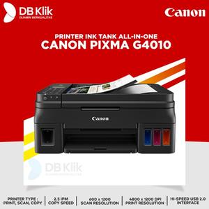 Jual Printer Canon Pixma G4010 Ink Tank 