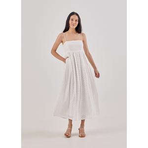 Corinne Broderie Maxi Dress 