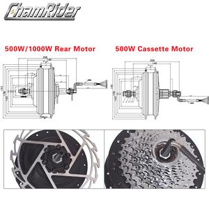 Jual Electric bicycle Motor wheel 1000W 