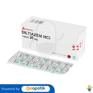 Gambar DILTIAZEM OGB DEXA MEDICA 30 MG BOX 100 TABLET dari Apotek Sehat Abadi Kota Semarang Tokopedia
