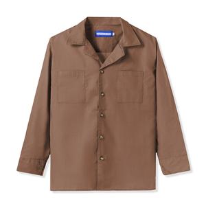 Gambar Kemeja Tenue de Attire - Royal Dark Brown Camp Collar Lengan Panjang dari TenuedeAttire Jakarta Utara Tokopedia