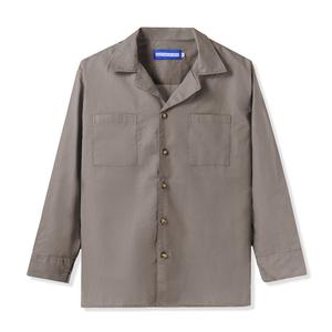 Gambar Kemeja Tenue de Attire - Royal Grey Camp Collar Lengan Panjang dari TenuedeAttire Jakarta Utara Tokopedia