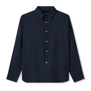 Gambar Kemeja Tenue de Attire - Everyday Easy Shirt Navy dari TenuedeAttire Jakarta Utara Tokopedia